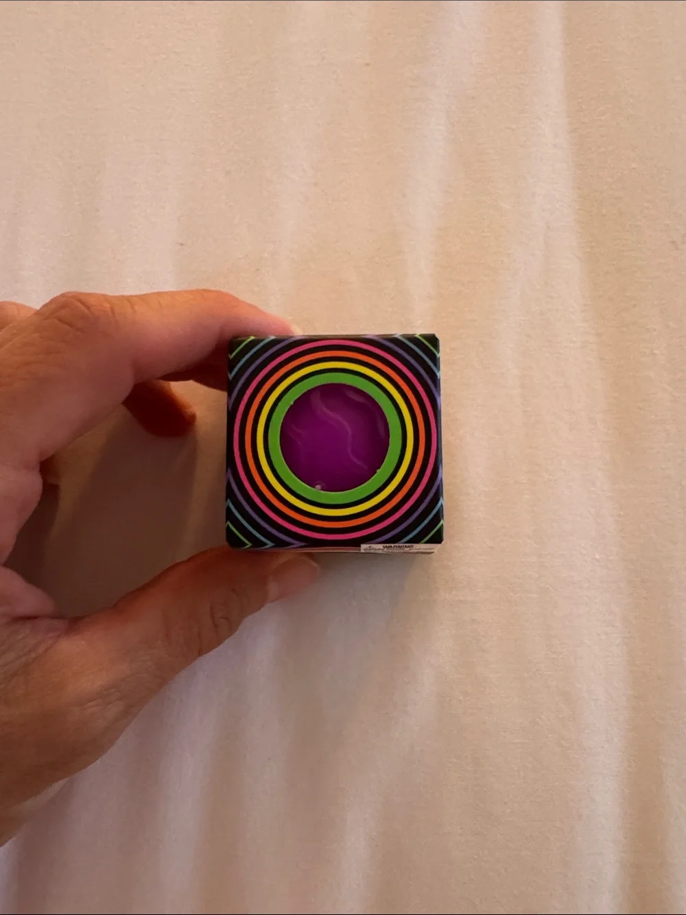 Needoh mini ripples squish toy NIB purple toy